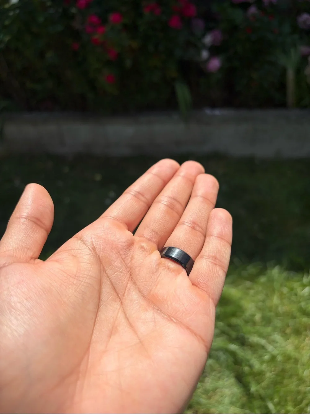 Black Stainless Steel Ring